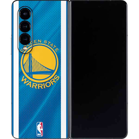 NBA Golden State Warriors Jersey Galaxy Z Fold4 5G Skin